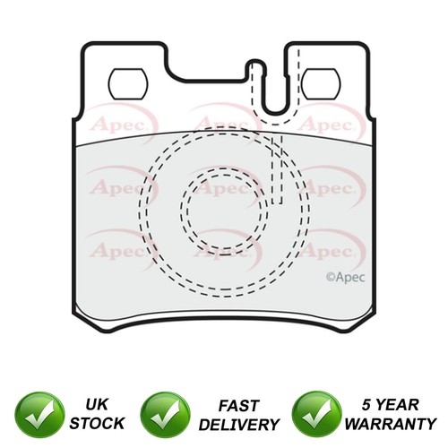 Brake pads set front rear - set, sjr