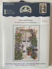 DMC Creative World  Cross Stitch Kit 'Irises and Clematis'  XC0985A
