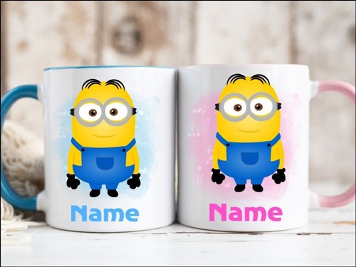 Minions personalised mug - minions,