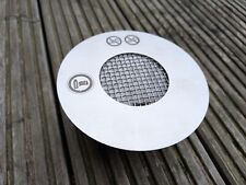 Bio ethanol burner round container firebox fire with wool insert 0.2l with TÜV