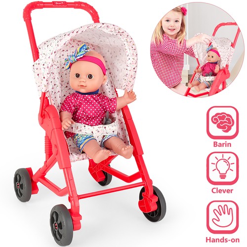 Baby doll stroller - 13'',