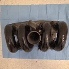 BMW E10 1971 2002 tii Set of Plenum Chamber, Throttle Body and Inlet Manifold 