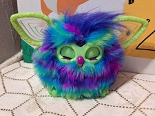 Hasbro Furby Galaxy Glow Interactive Plush Toy – Glow-in-the-Dark Edition