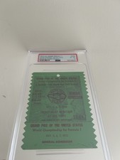 Francois Cevert Fatal Race. Jackie Stewart Did Not Race. PSA 6. Very Rare F1