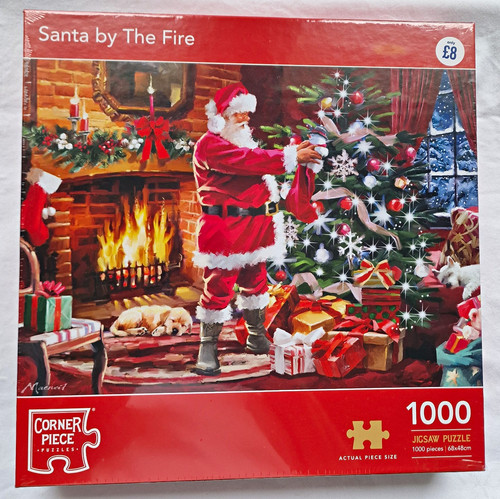 Corner piece puzzles santa - puzzles, by