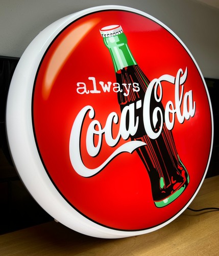 Coca cola illuminated wall - coca,