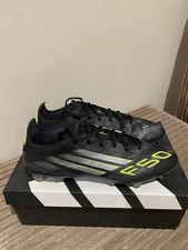 Adidas F50 Pros Black/Silver/Electric Yellow