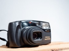 Pentax Zoom 105-R Retro Point & Shoot 35mm Camera – Film Tested