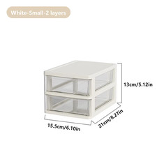 A4 Plastic Storage Drawers Draw Tower Unit Office Desktop Tabletop Home School