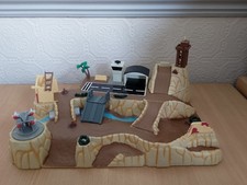 Vintage 1991 Micro Machines Military Wolf Ridge Battleground Playset Galoob 