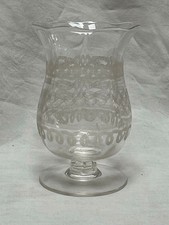 Vintage Etched Glass Celery
