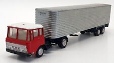Lion Car No.36 - 1/50 Scale Mat074 - DAF Truck & EuroTrailer - Silver