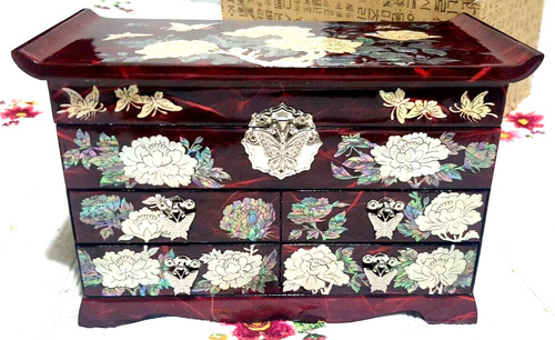 Korean mother pearl inlaid - of,