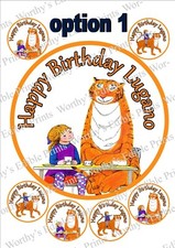 Personalised Tiger Who Came To