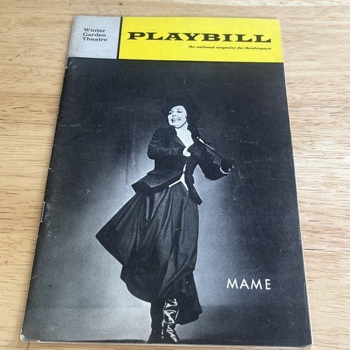 Mame broadway playbill - mame,