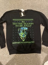 Unisex Xmas Jumper Batman The