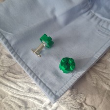 Lego cufflinks hand - lego, made
