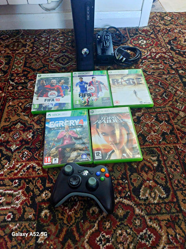 Serviced xbox 360 slim - slim, black