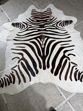 Zebra Print Black and White On