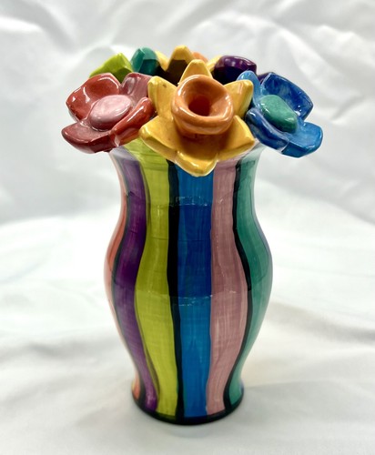 Mary rose young signed striped - mary,