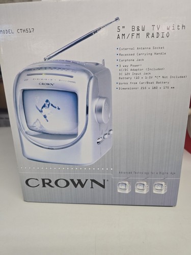 Crown black white - 5",