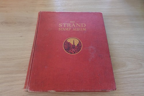 Strand stamp album with - album,