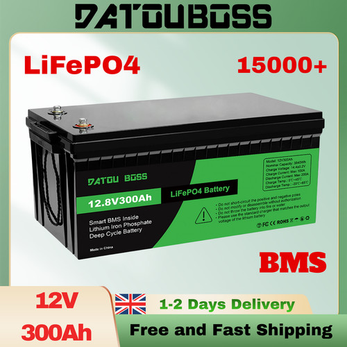 12v 300ah lifepo4 lithium - 12v,