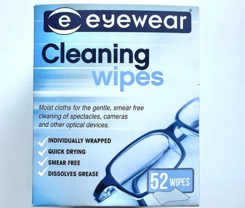 Eyewear cleaning wipes - 3,