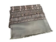 Mens Vintage Silk Style Scarf 70's Necktie Gents Retro Patterned Paisley