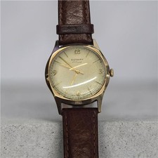 9ct yellow gold rotary watch