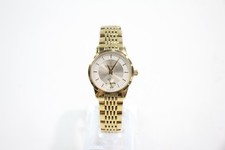 Dreyfuss & Co. Gold Tone Watch Ref. 6686 Quartz Working