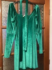 Green Medieval Game Of Thrones Style ASOS Dress Women’s Size 10