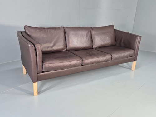 Vintage danish seat sofa - danish,