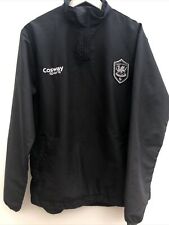 Cardiff City Football Jacket Black 1/4 Zip Cosway Sports Mens Large L