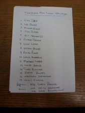 c1988 Hartridge High School v Broxbourne School  (single sheet, folded). UK ORDE