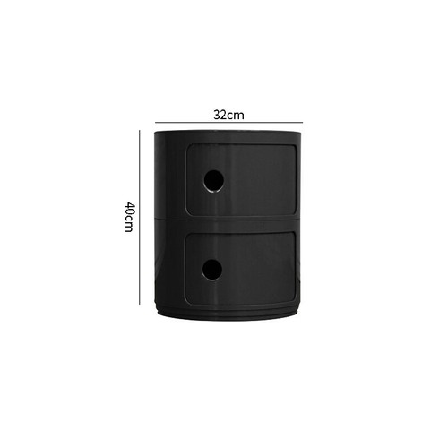 Tiers round nightstand - 2,