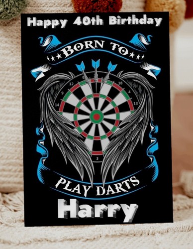 Dart board art personalised - dart,