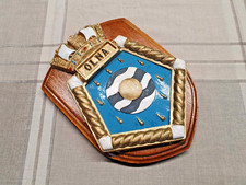 Vintage HMS Olna Royal Navy