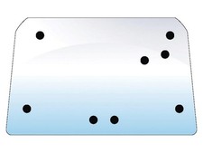 Sparex rear window glass for David Brown 1190, 1294, 1490,1594 tractor (S.10159)