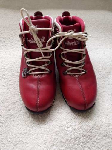 Timberland boots red genuine - timberland,