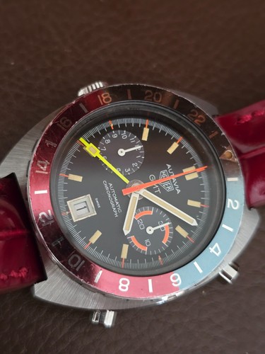 Heuer autavia gmt 1163 mark - autavia,