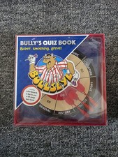 BULLSEYE:  Bully's Quiz Book With Magnetic Dart Board & Quiz Book