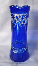 VINTAGE BOHEMIAN COBALT BLUE