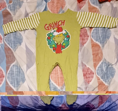 Grinch christmas sleepsuit for - christmas,