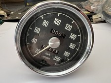 Speedometer  SIMCA 1200 s COUPE BERTONE jaeger In Working Order
