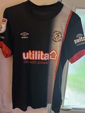 Luton Town Tom Krauß Away Match Shirt 2024/25 v Leeds United