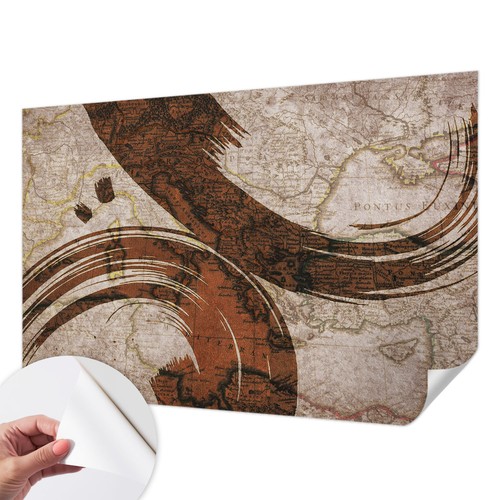 Stick wallpaper peel - on, and