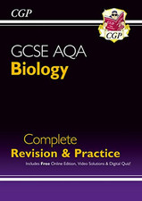 Grade 9-1 GCSE Biology AQA Complete Revision & Practice with Onl... by CGP Books