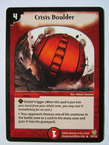 Duel masters crisis boulder - masters,