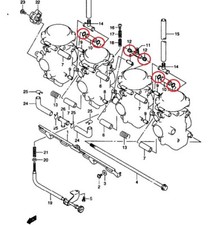 SUZUKI GSF1200 Bandit 01-06